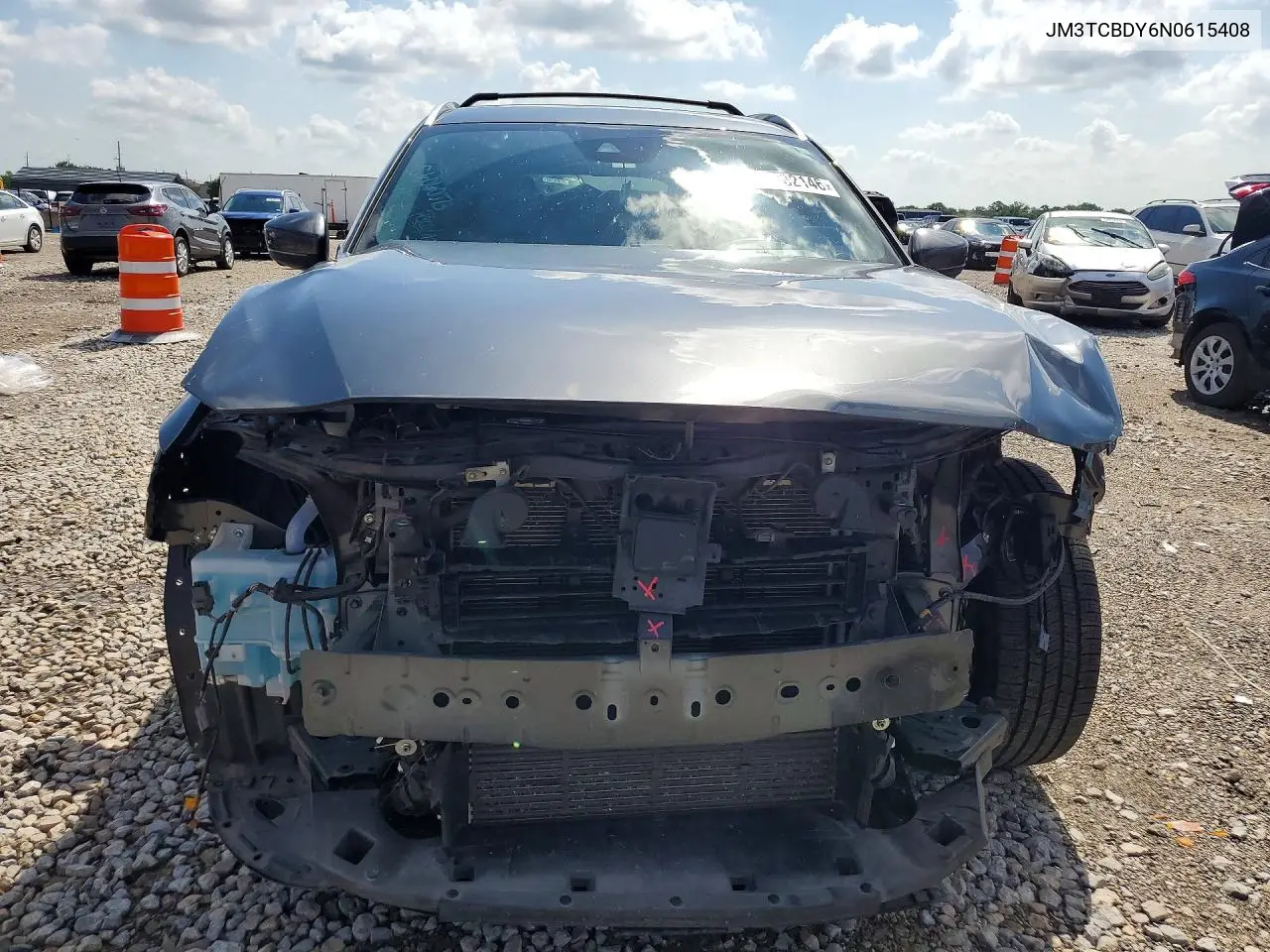 2022 Mazda Cx-9 Grand Touring VIN: JM3TCBDY6N0615408 Lot: 59882146