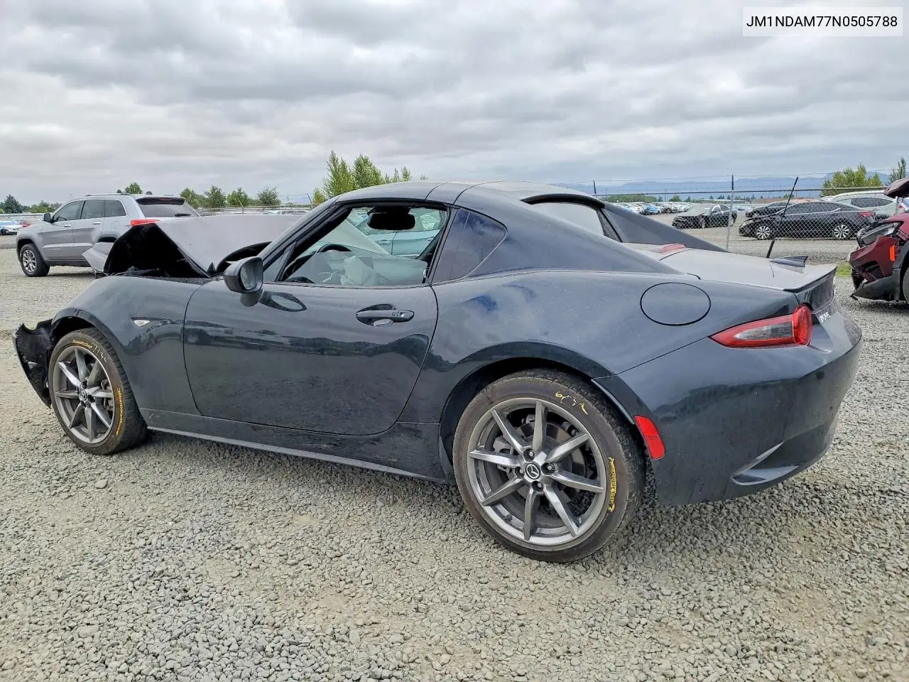 2022 Mazda Mx-5 Miata Grand Touring VIN: JM1NDAM77N0505788 Lot: 60717646