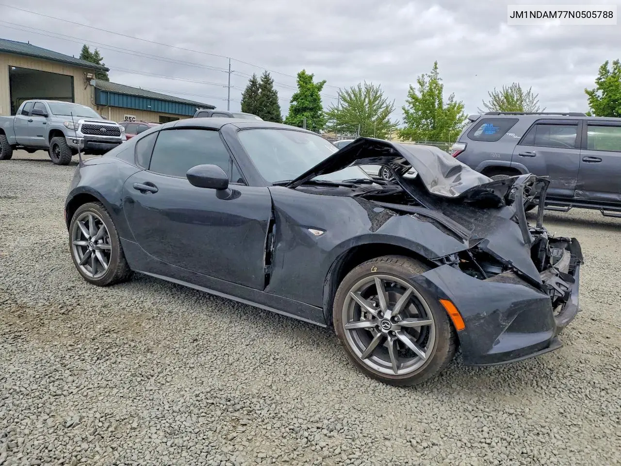 2022 Mazda Mx-5 Miata Grand Touring VIN: JM1NDAM77N0505788 Lot: 60717646