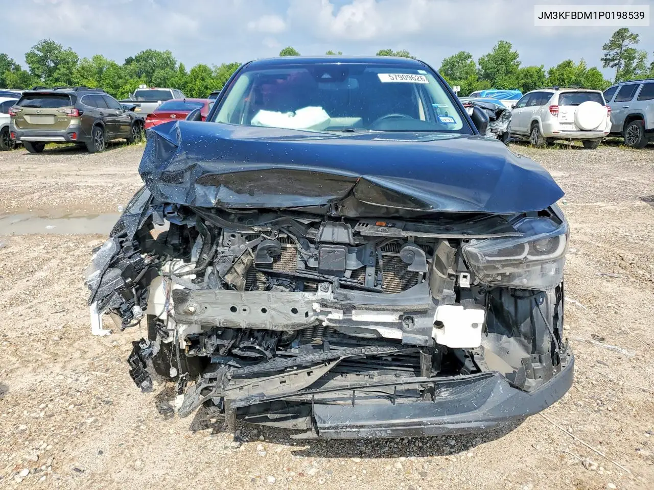 2023 Mazda Cx-5 Premium VIN: JM3KFBDM1P0198539 Lot: 57909626