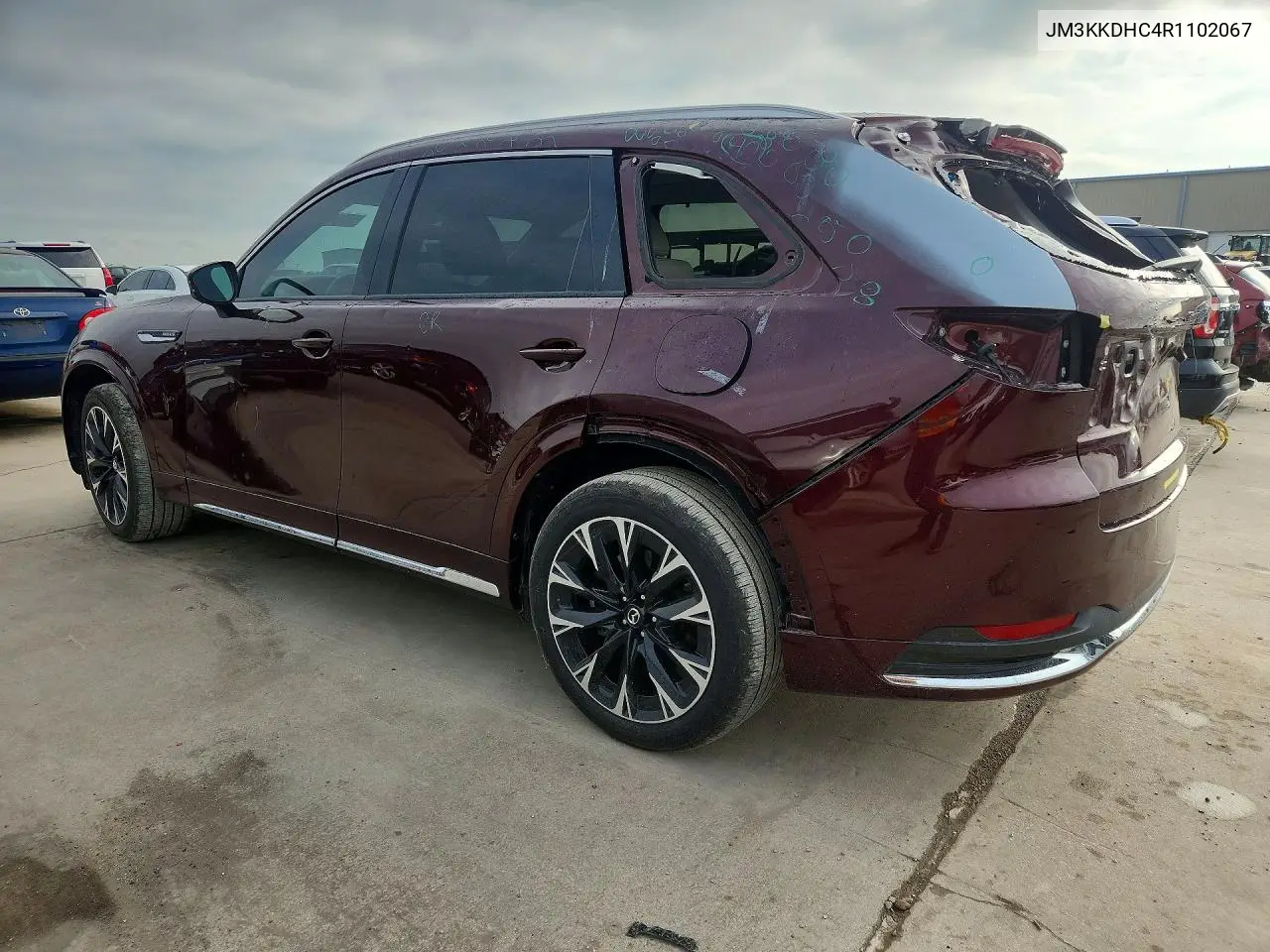 2024 Mazda Cx-90 Premium VIN: JM3KKDHC4R1102067 Lot: 55365676