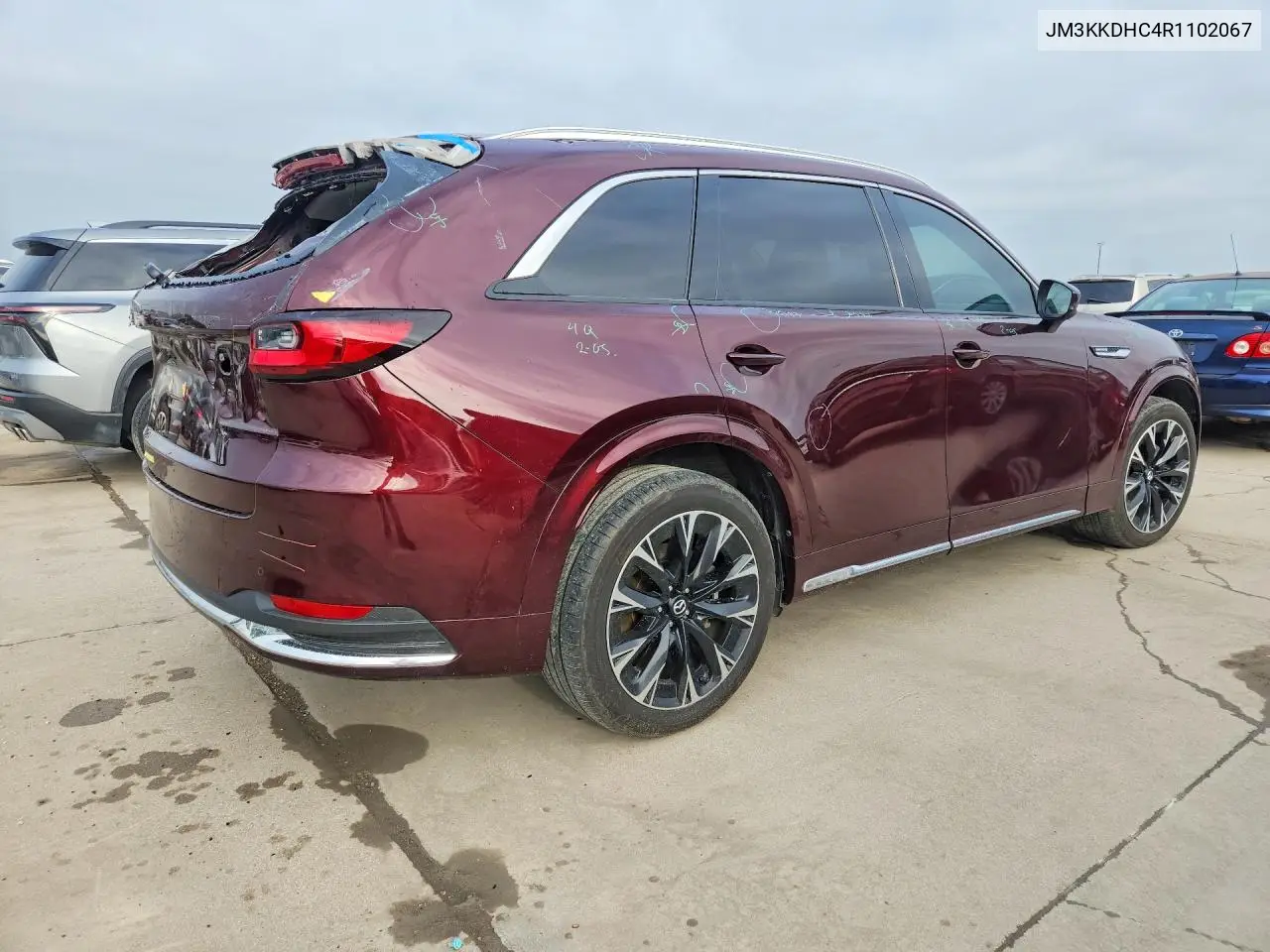 2024 Mazda Cx-90 Premium VIN: JM3KKDHC4R1102067 Lot: 55365676