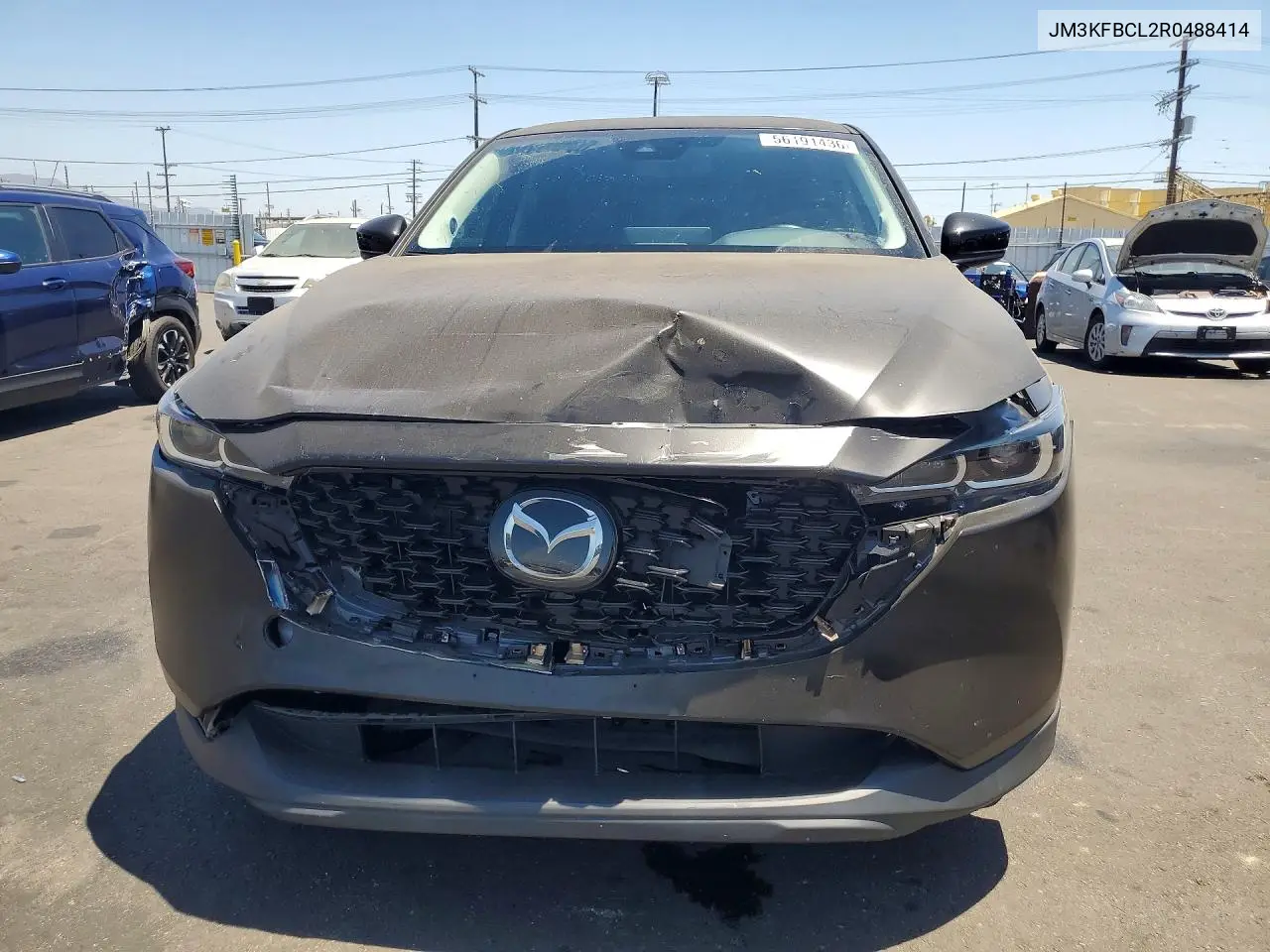 2024 Mazda Cx-5 Preferred VIN: JM3KFBCL2R0488414 Lot: 56191436
