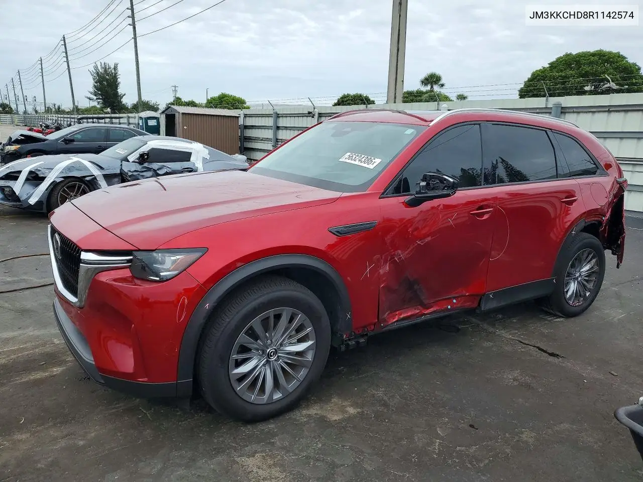 2024 Mazda Cx-90 Preferred Plus VIN: JM3KKCHD8R1142574 Lot: 56324386
