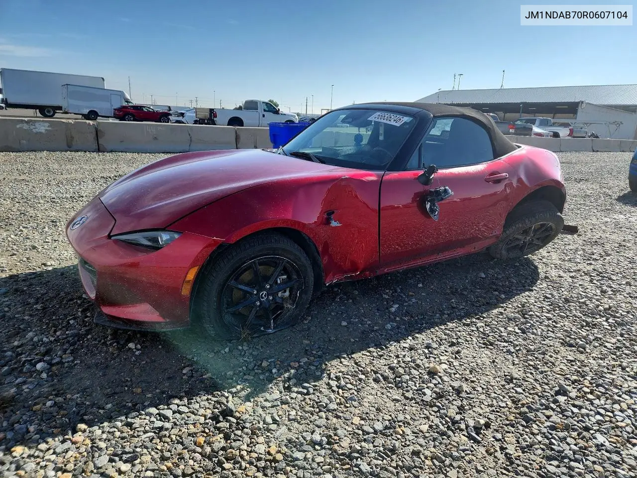 2024 Mazda Mx-5 Miata Sport VIN: JM1NDAB70R0607104 Lot: 56636246