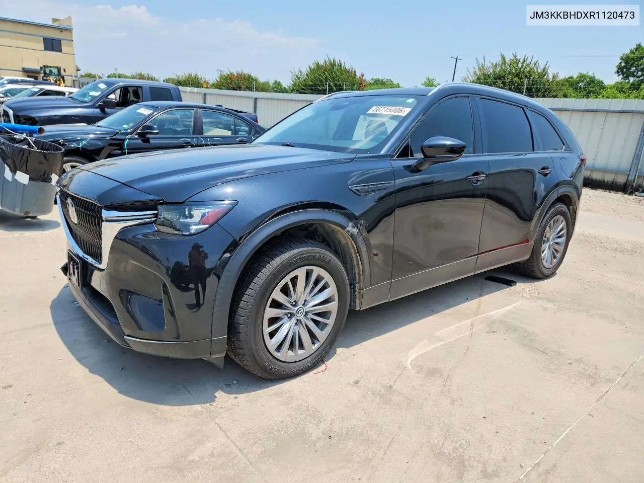 2024 Mazda Cx-90 Preferred VIN: JM3KKBHDXR1120473 Lot: 56715006