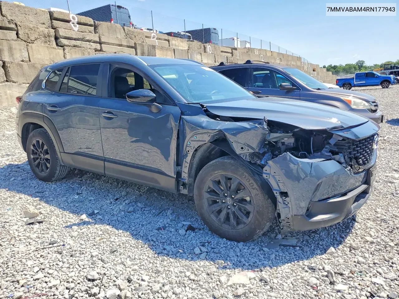 2024 Mazda Cx-50 Select VIN: 7MMVABAM4RN177943 Lot: 57417896