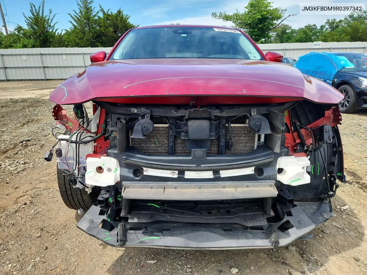 2024 Mazda Cx-5 Premium VIN: JM3KFBDM9R0397342 Lot: 57571756
