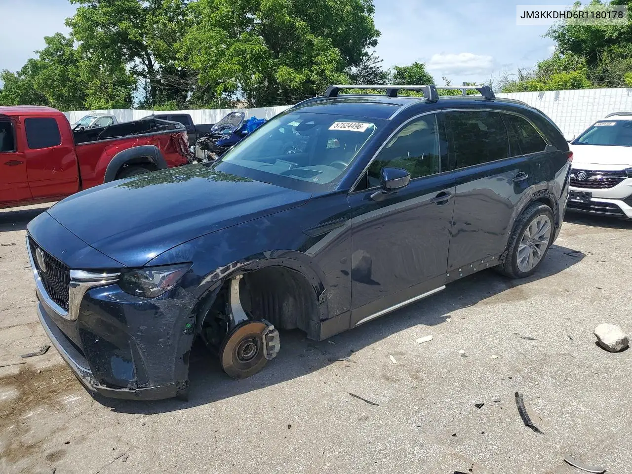 2024 Mazda Cx-90 Premium VIN: JM3KKDHD6R1180178 Lot: 57624496