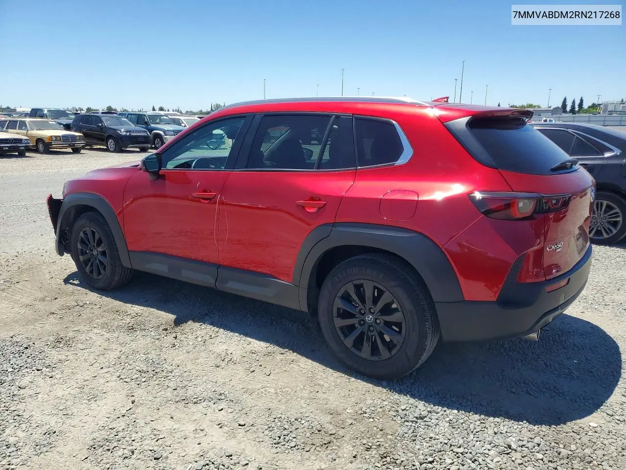 2024 Mazda Cx-50 Premium VIN: 7MMVABDM2RN217268 Lot: 58320686