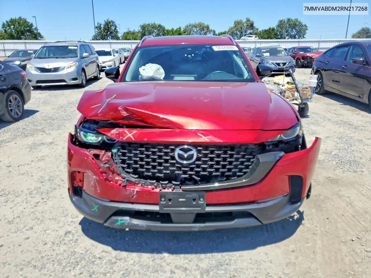 2024 Mazda Cx-50 Premium VIN: 7MMVABDM2RN217268 Lot: 58320686