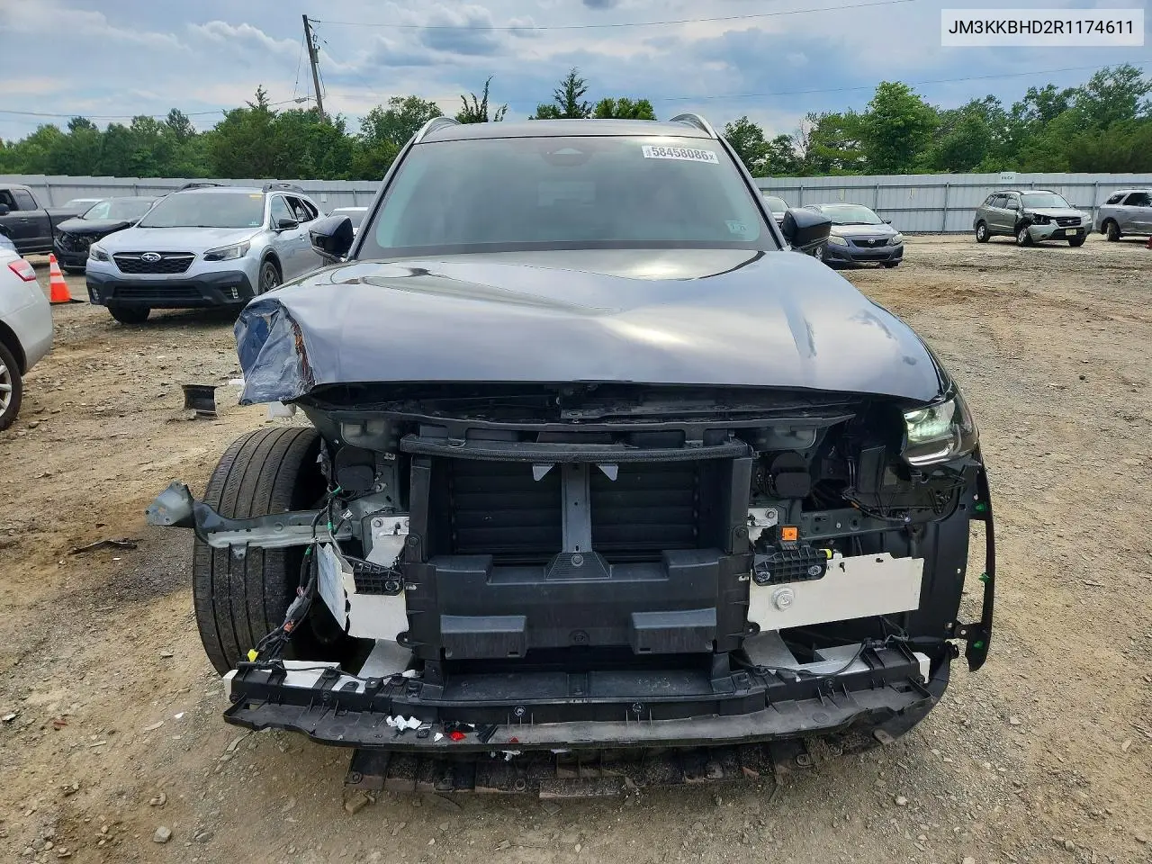 2024 Mazda Cx-90 Preferred VIN: JM3KKBHD2R1174611 Lot: 58458086