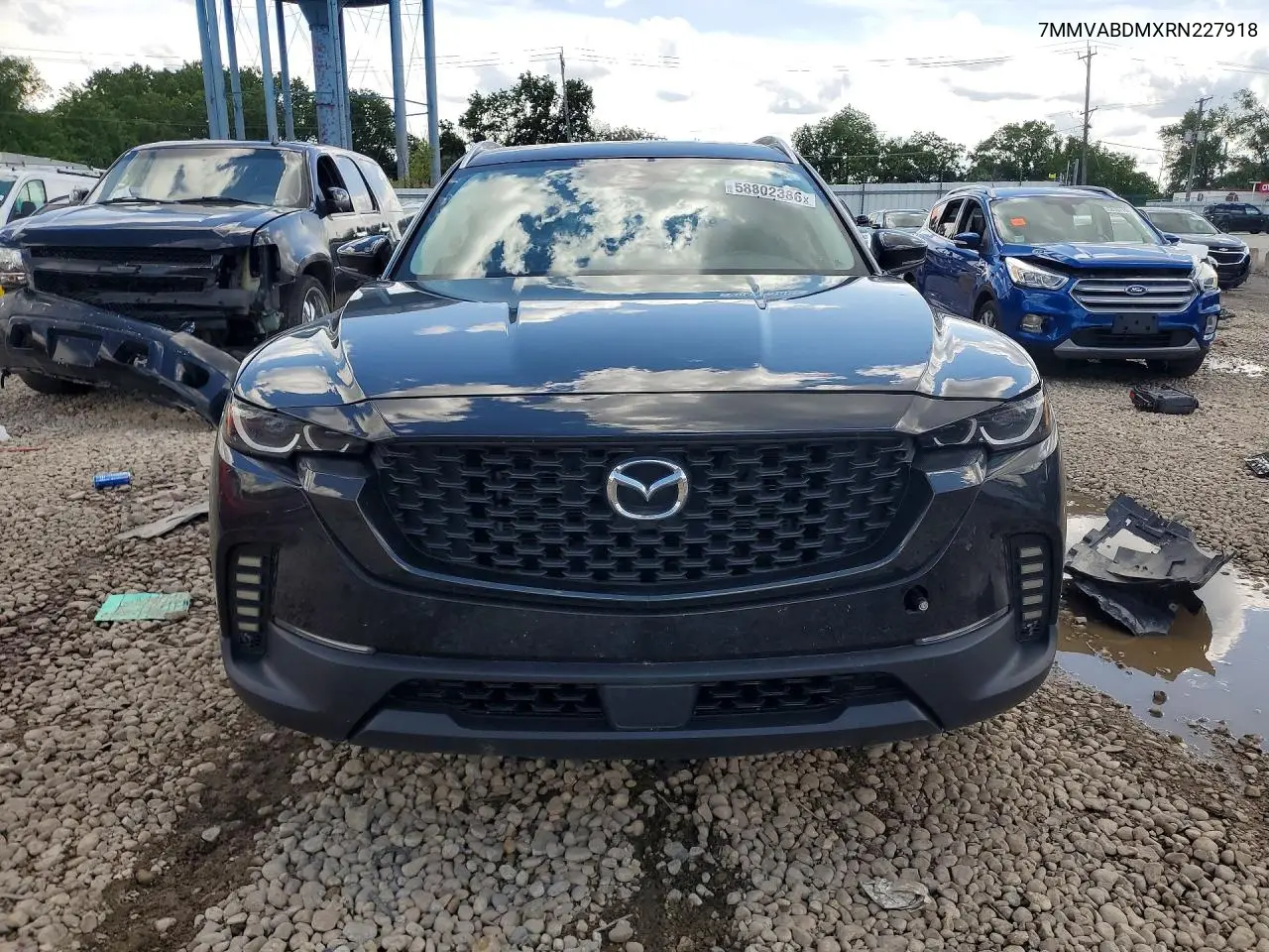 2024 Mazda Cx-50 Premium VIN: 7MMVABDMXRN227918 Lot: 58802386