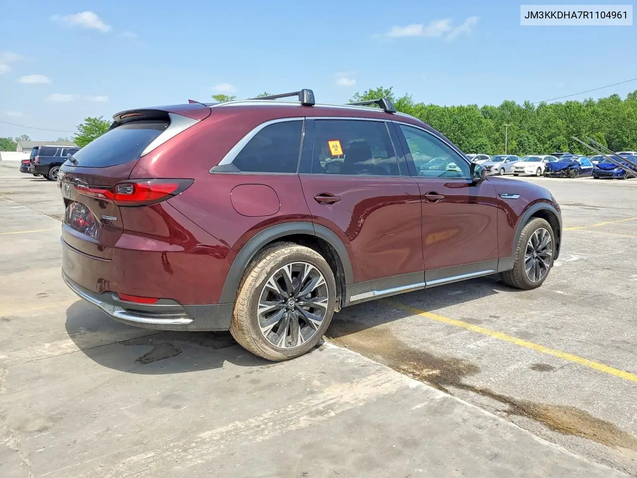 2024 Mazda Cx-90 Premium VIN: JM3KKDHA7R1104961 Lot: 85608425