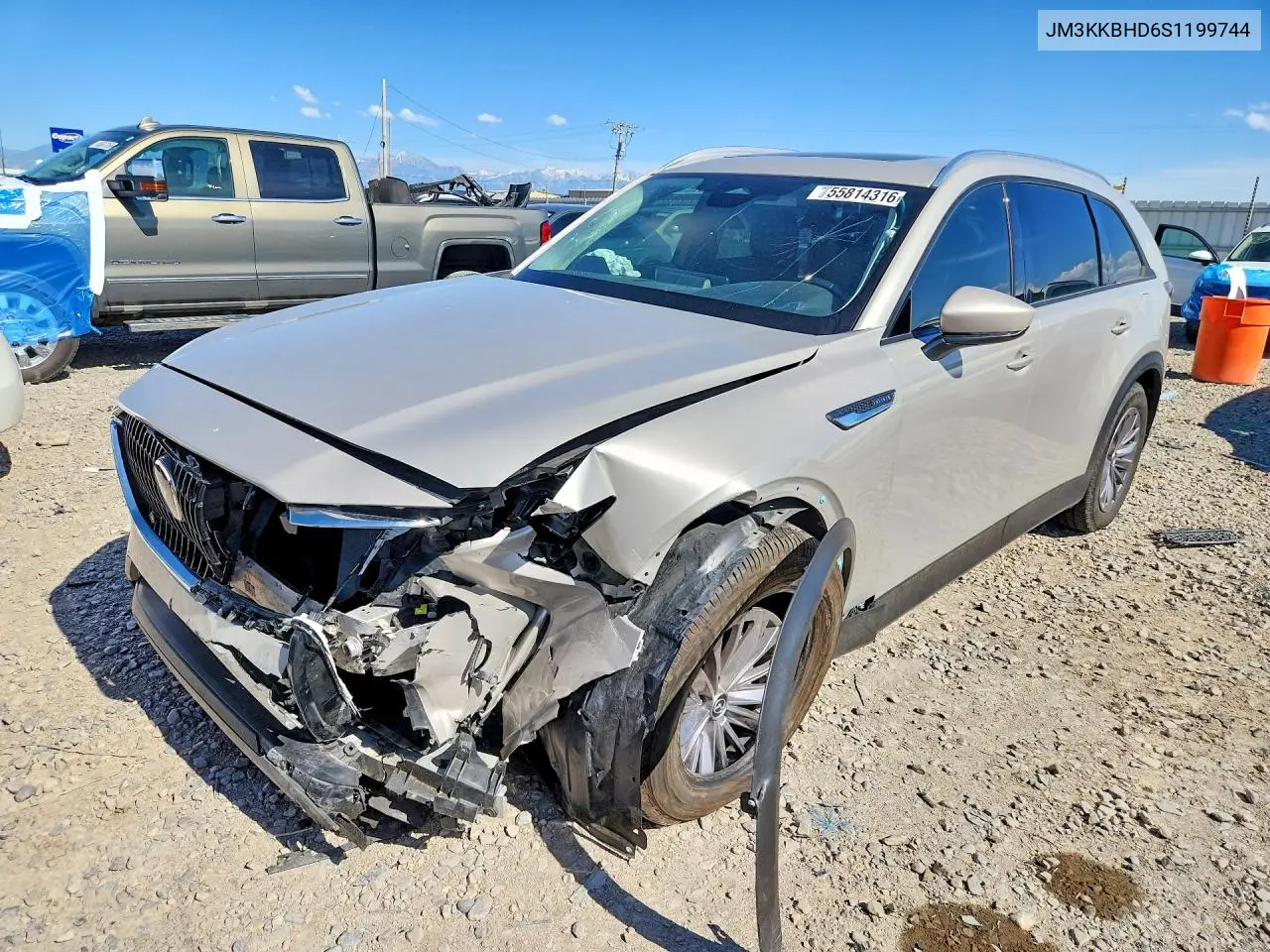 2025 Mazda Cx-90 Preferred VIN: JM3KKBHD6S1199744 Lot: 55814316