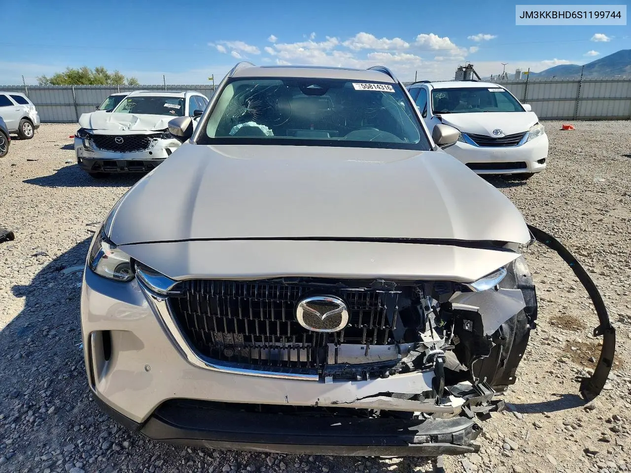 2025 Mazda Cx-90 Preferred VIN: JM3KKBHD6S1199744 Lot: 55814316