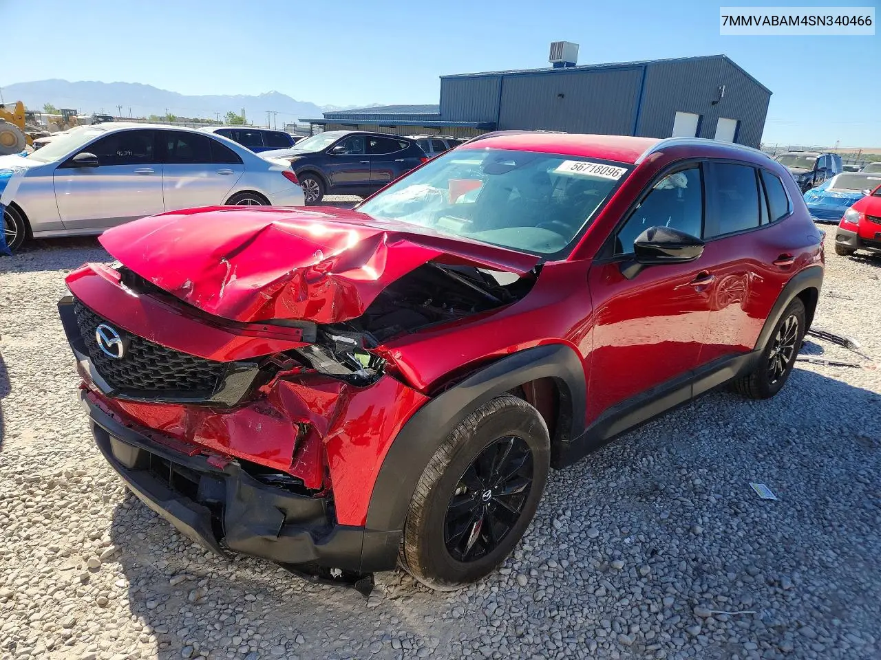 2025 Mazda Cx-50 Select VIN: 7MMVABAM4SN340466 Lot: 56718096