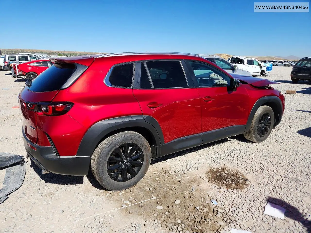 2025 Mazda Cx-50 Select VIN: 7MMVABAM4SN340466 Lot: 56718096
