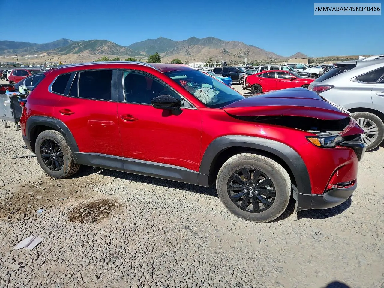2025 Mazda Cx-50 Select VIN: 7MMVABAM4SN340466 Lot: 56718096