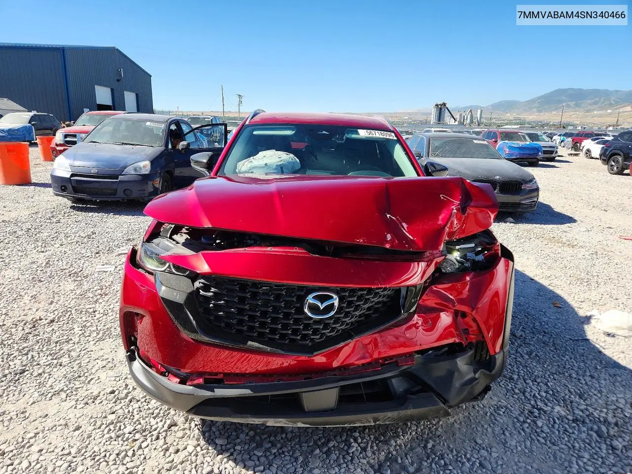 2025 Mazda Cx-50 Select VIN: 7MMVABAM4SN340466 Lot: 56718096