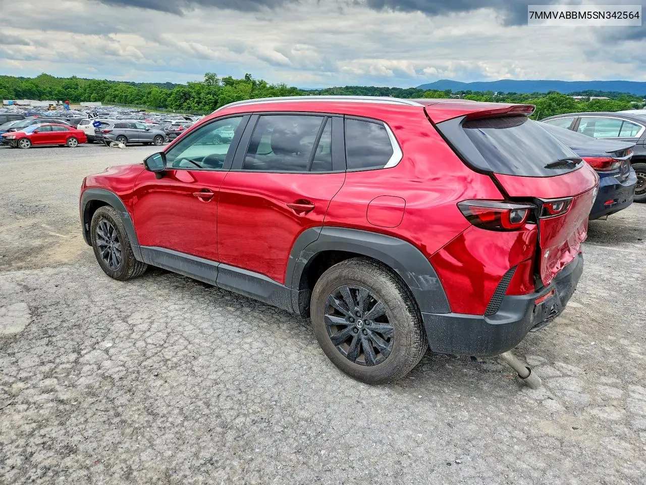 2025 Mazda Cx-50 Preferred VIN: 7MMVABBM5SN342564 Lot: 57436256