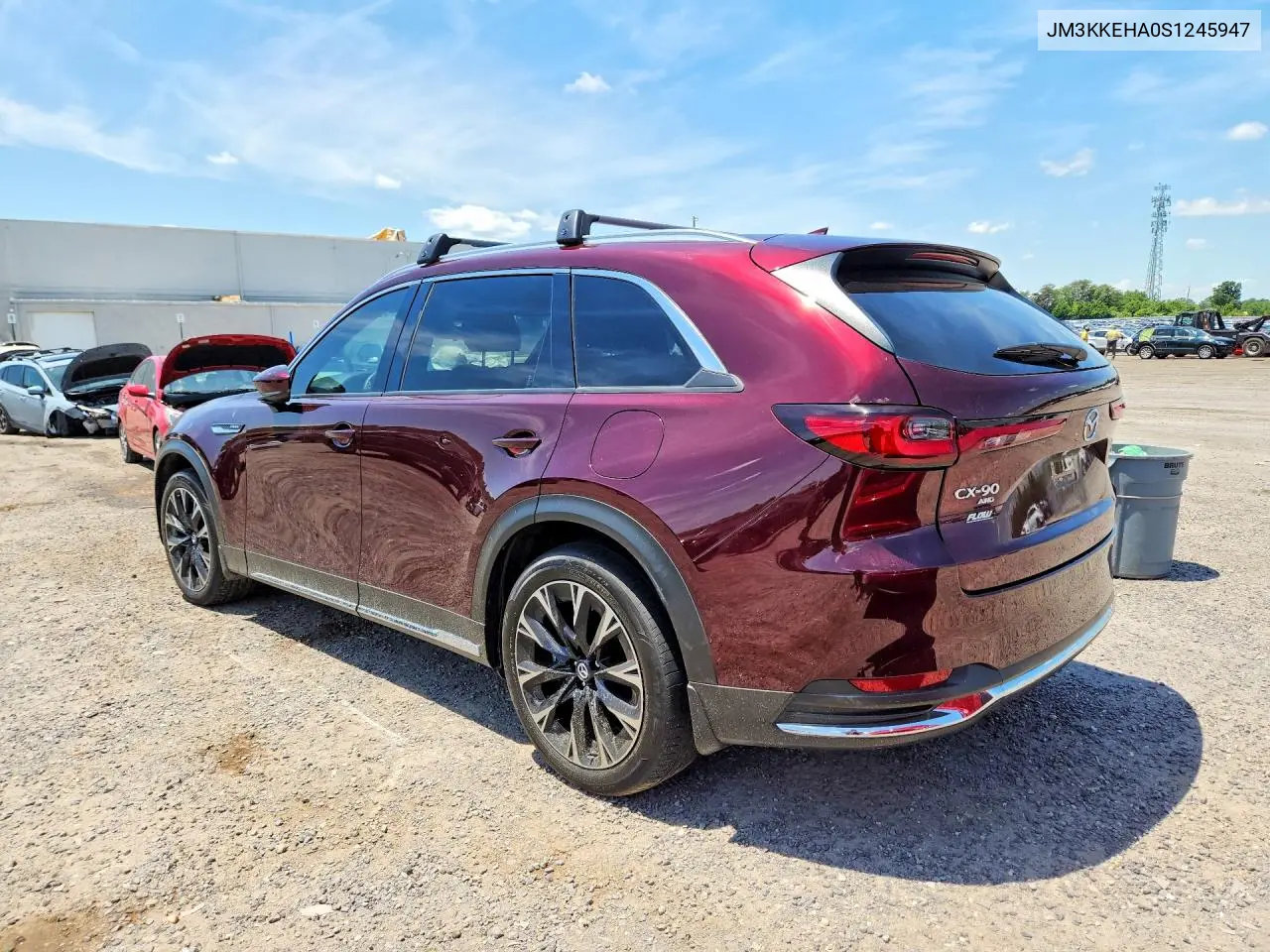 2025 Mazda Cx-90 Premium Plus VIN: JM3KKEHA0S1245947 Lot: 57683526