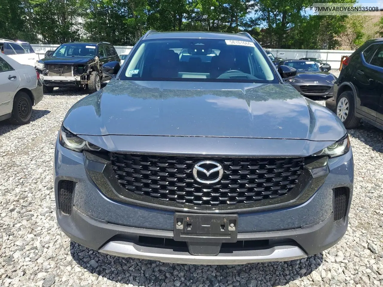 2025 Mazda Cx-50 Premium VIN: 7MMVABDY6SN335008 Lot: 58101666