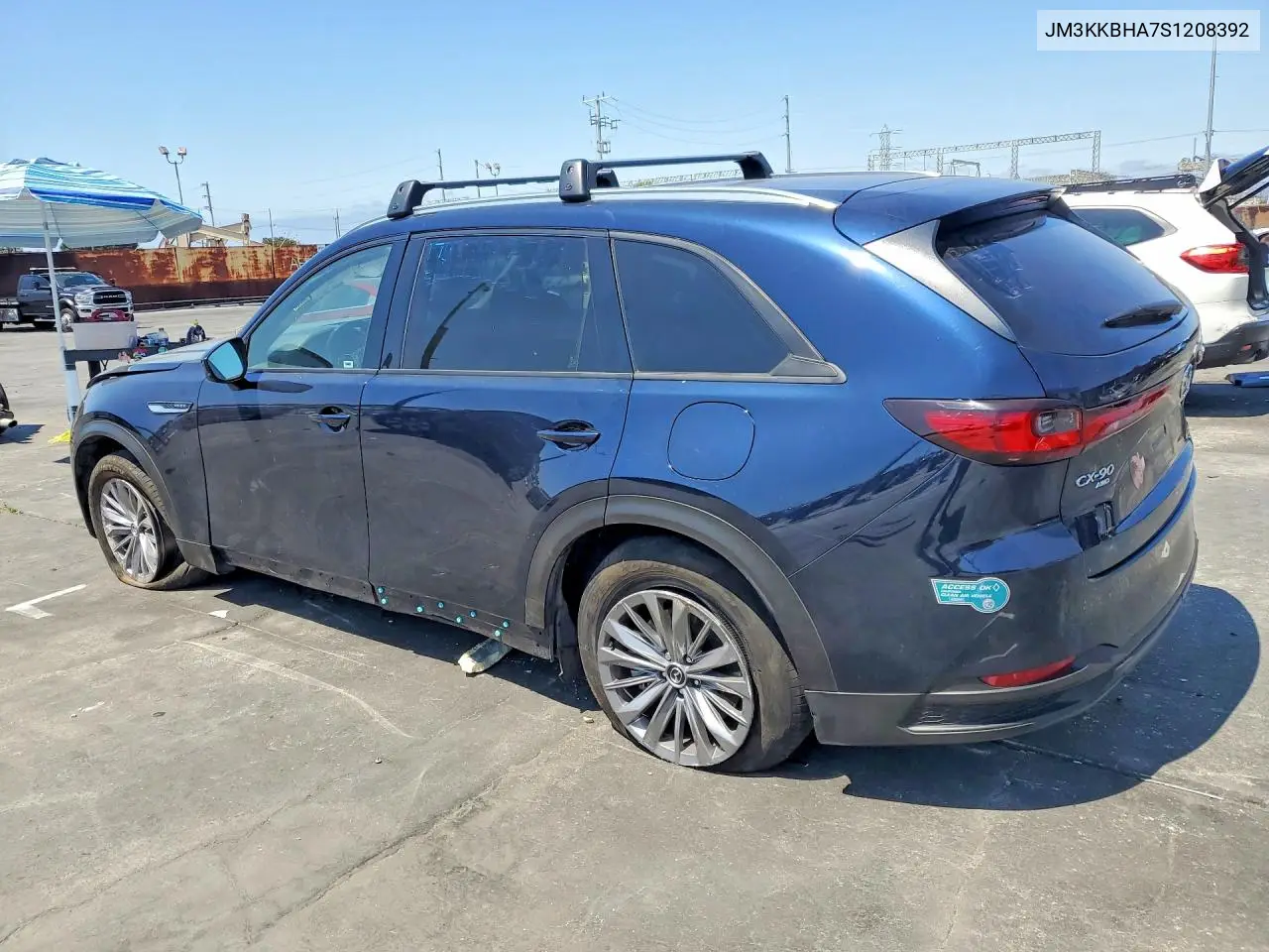 2025 Mazda Cx-90 Preferred VIN: JM3KKBHA7S1208392 Lot: 58136406