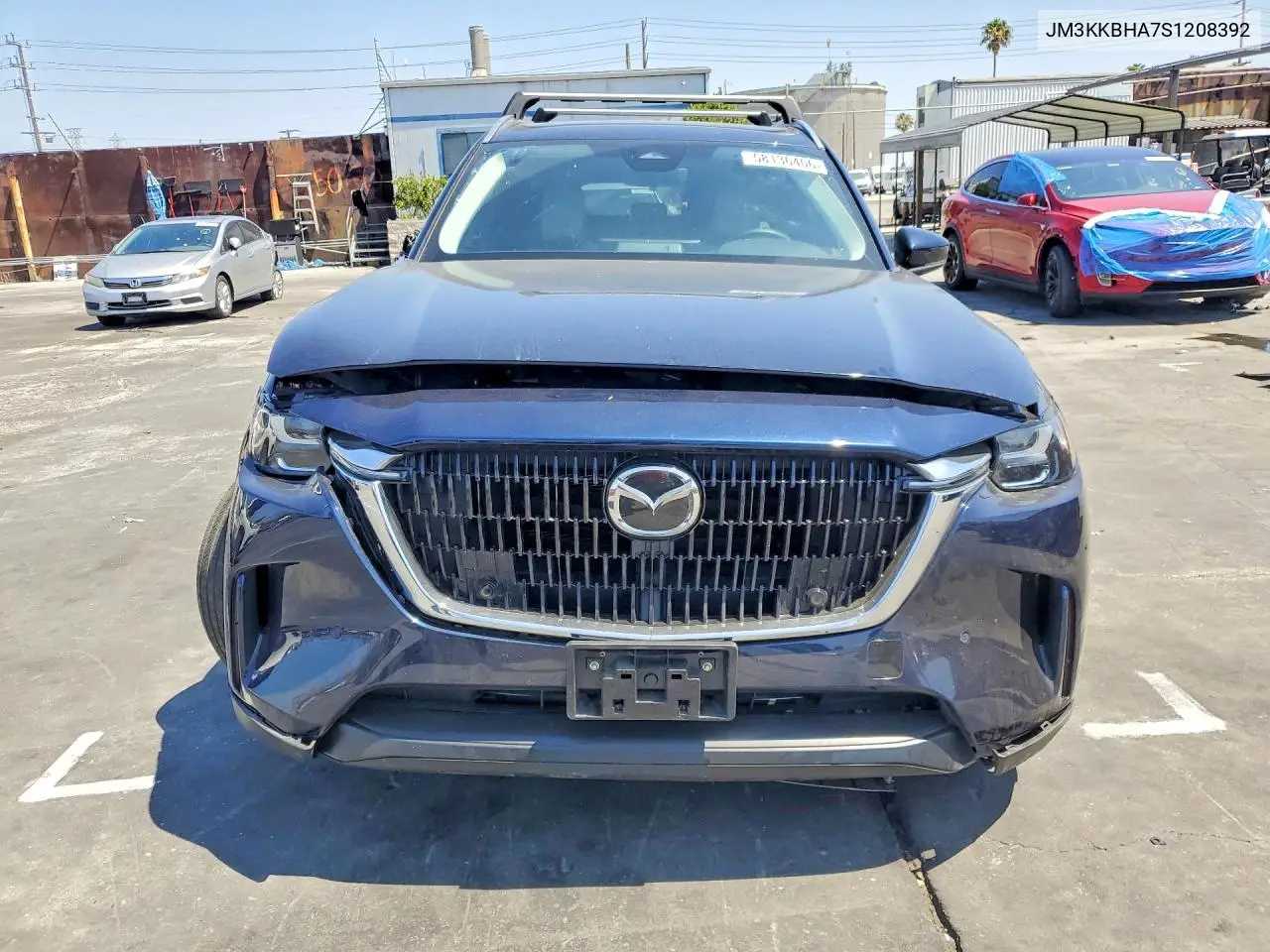 2025 Mazda Cx-90 Preferred VIN: JM3KKBHA7S1208392 Lot: 58136406