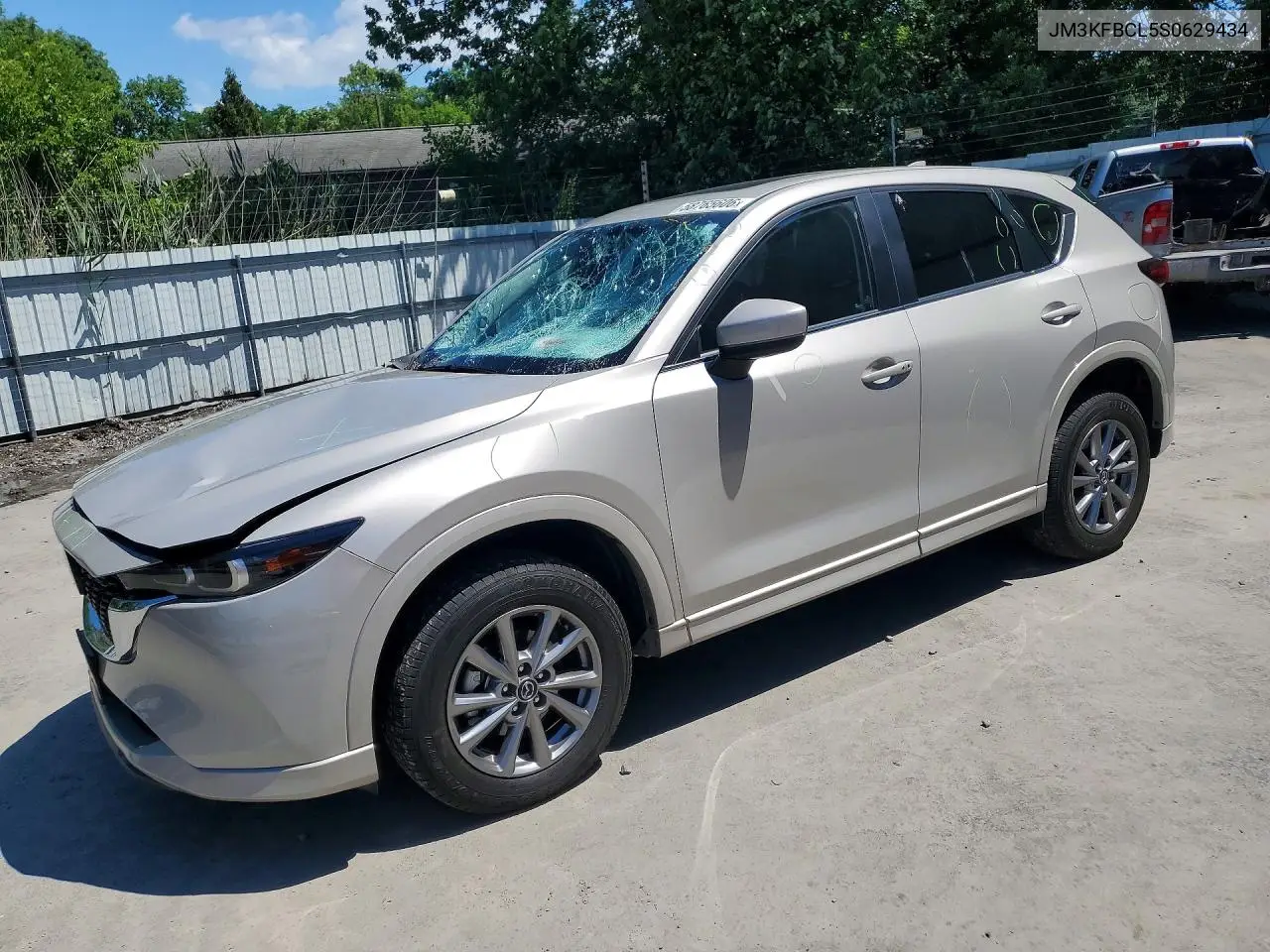 2025 Mazda Cx-5 Preferred VIN: JM3KFBCL5S0629434 Lot: 58765606