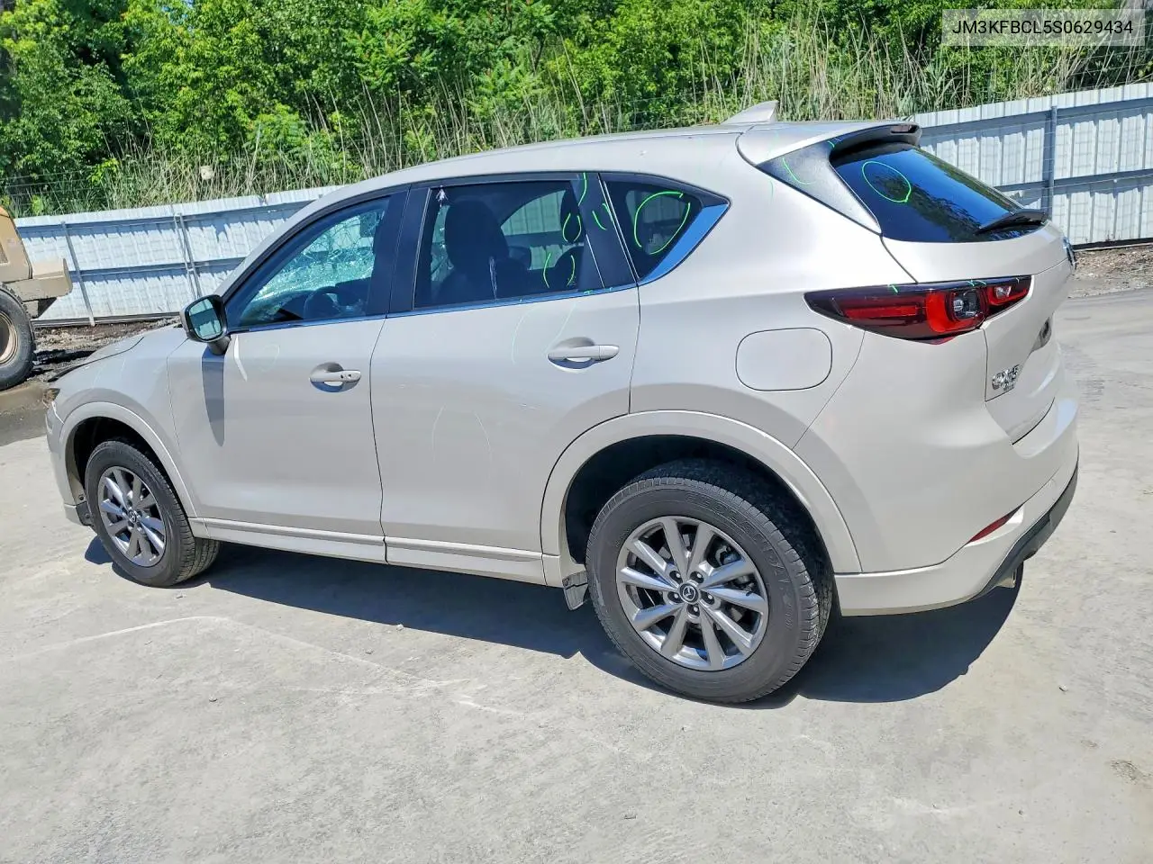 2025 Mazda Cx-5 Preferred VIN: JM3KFBCL5S0629434 Lot: 58765606