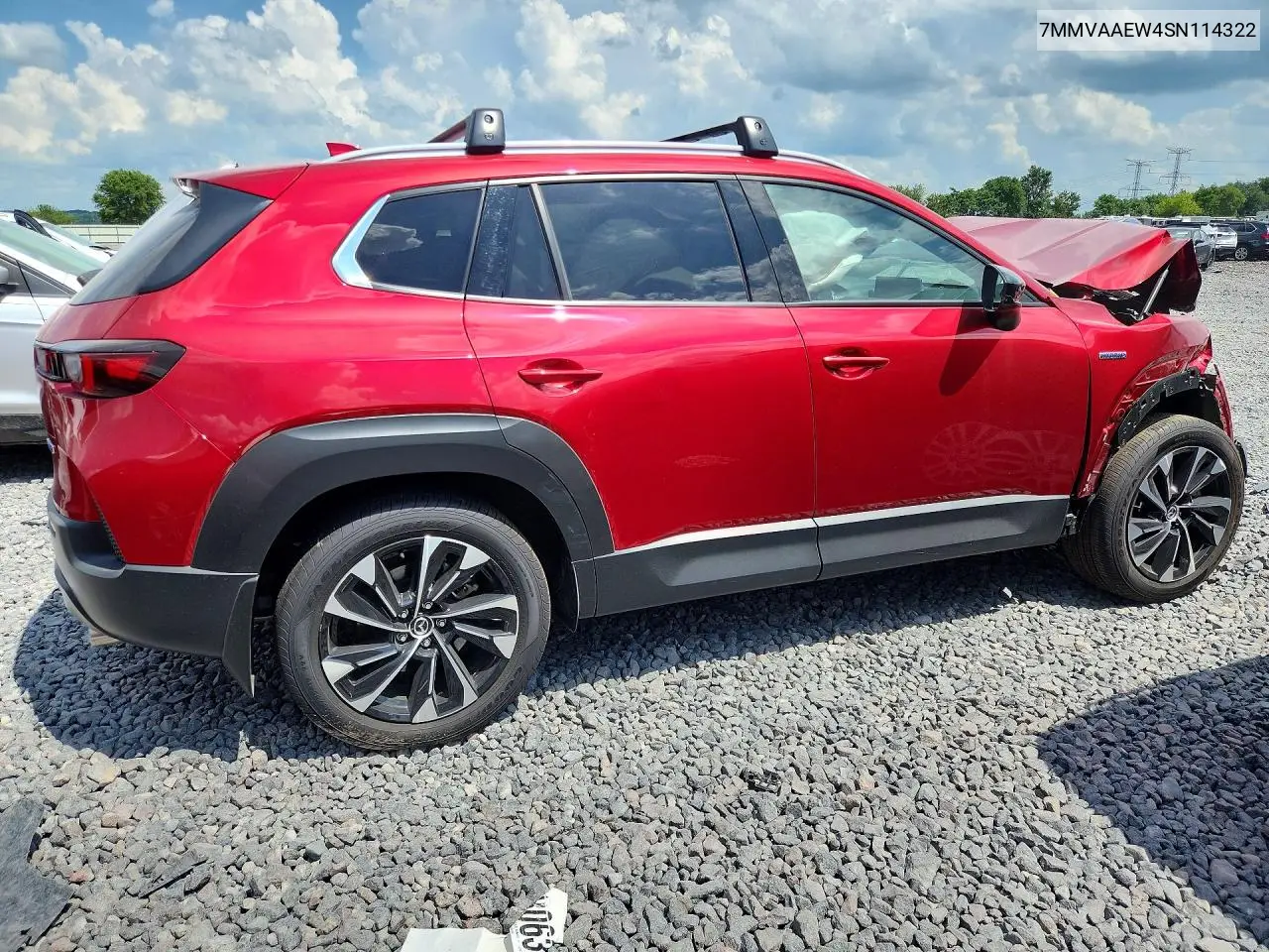 2025 Mazda Cx-50 Premium Plus VIN: 7MMVAAEW4SN114322 Lot: 59232376