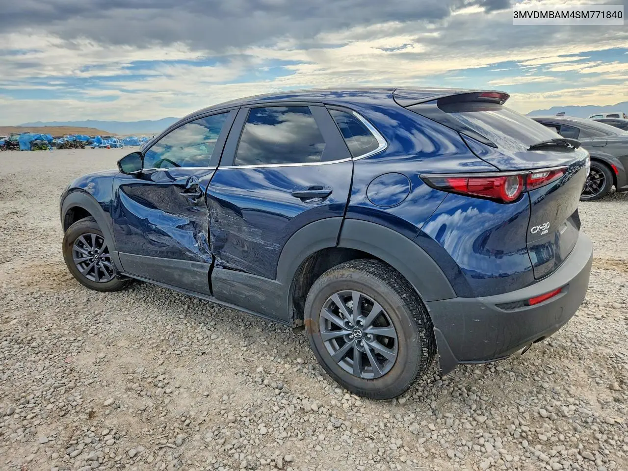 2025 Mazda Cx-30 VIN: 3MVDMBAM4SM771840 Lot: 59695826