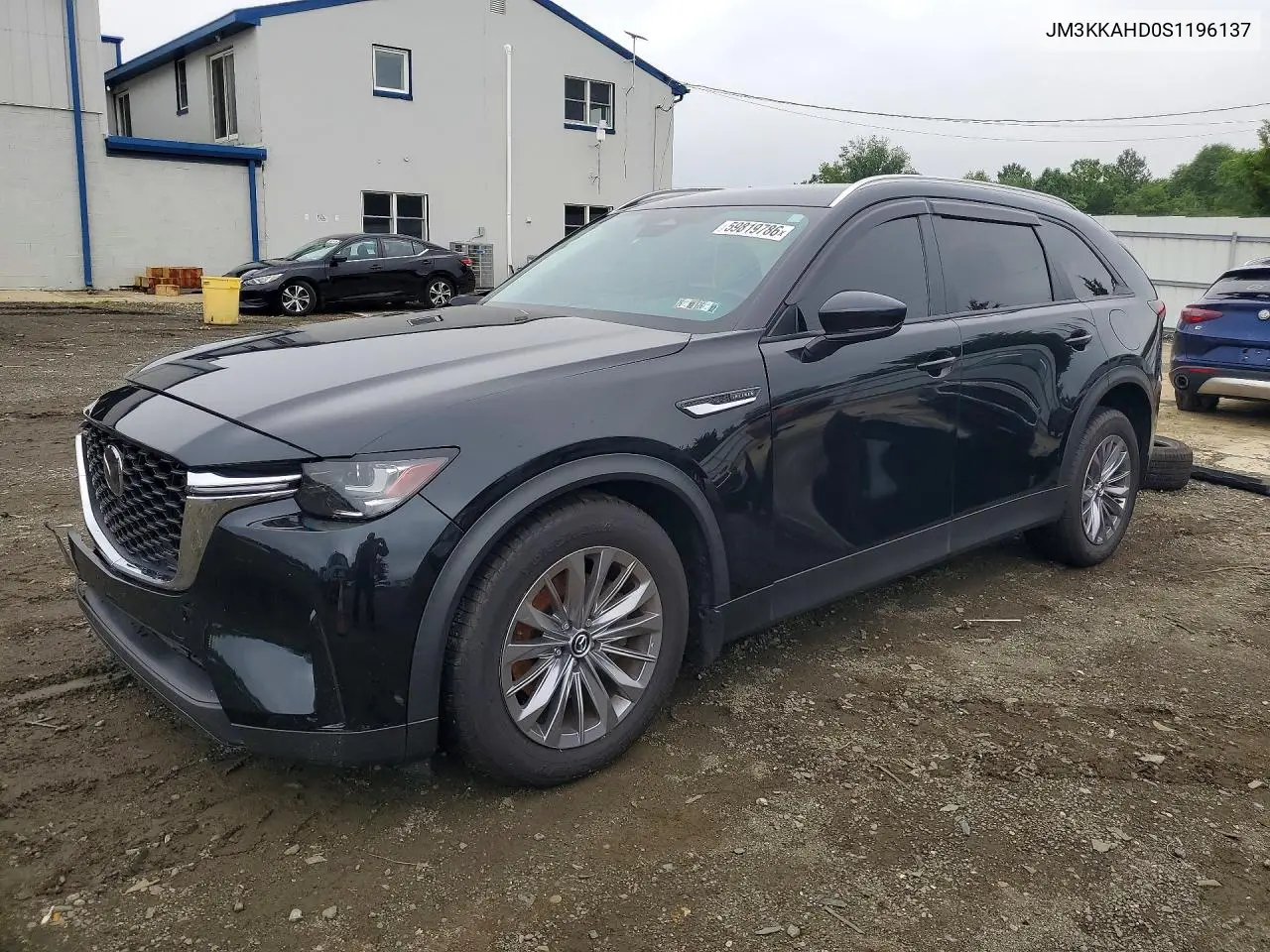 2025 Mazda Cx-90 Select VIN: JM3KKAHD0S1196137 Lot: 59819786