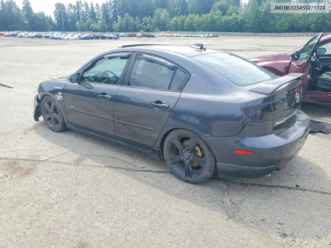 2005 Mazda 3 S VIN: JM1BK323451271124 Lot: 56179126