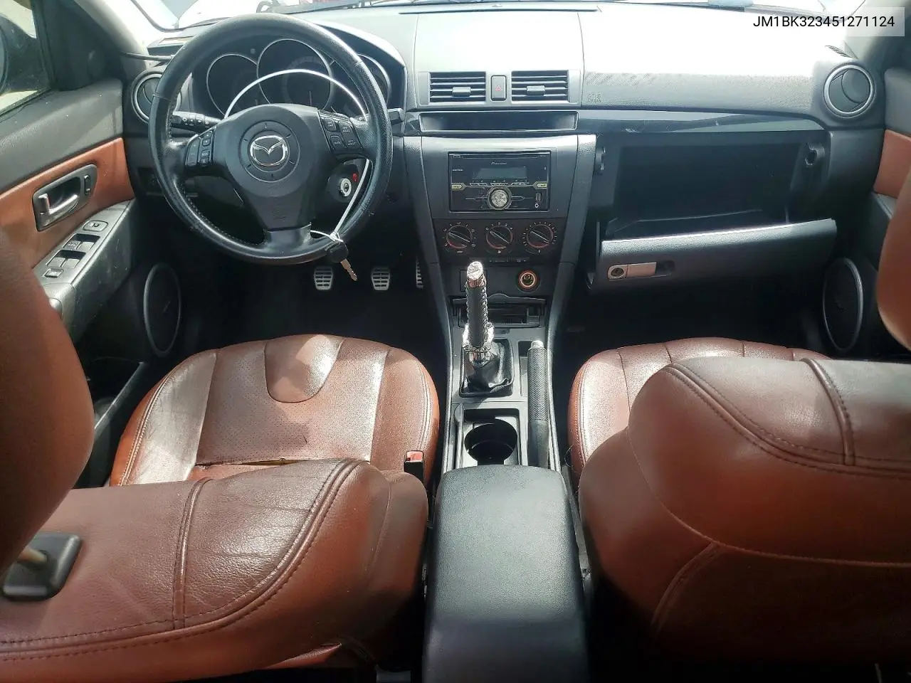 2005 Mazda 3 S VIN: JM1BK323451271124 Lot: 56179126
