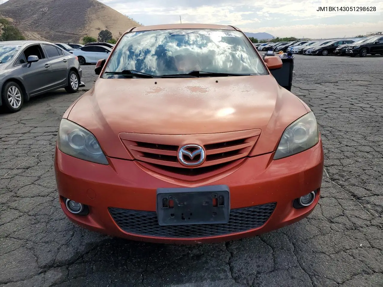 2005 Mazda 3 Hatchback VIN: JM1BK143051298628 Lot: 57948516