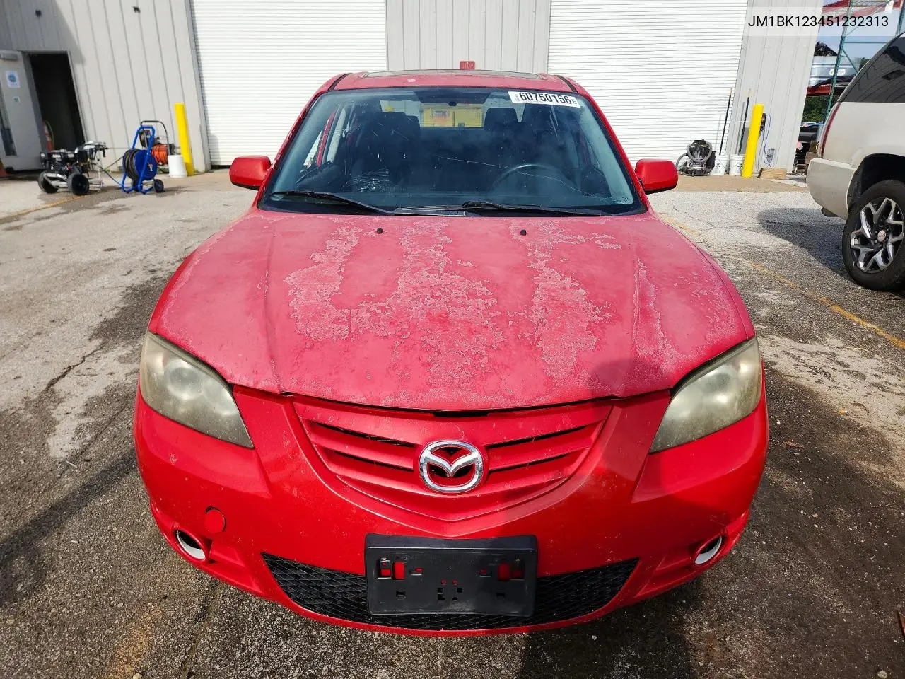 2005 Mazda 3 S VIN: JM1BK123451232313 Lot: 60750156