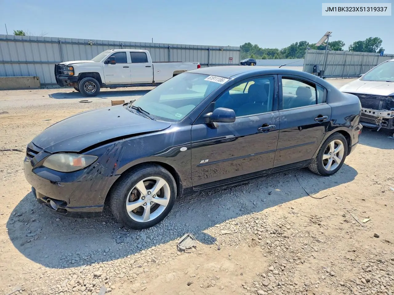 2005 Mazda 3 S VIN: JM1BK323X51319337 Lot: 61911186