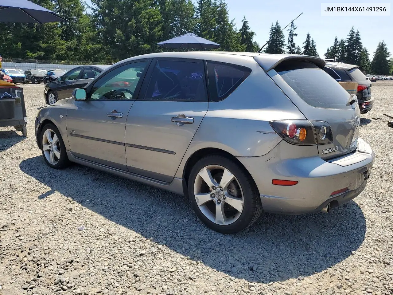 2006 Mazda 3 Hatchback VIN: JM1BK144X61491296 Lot: 60036346
