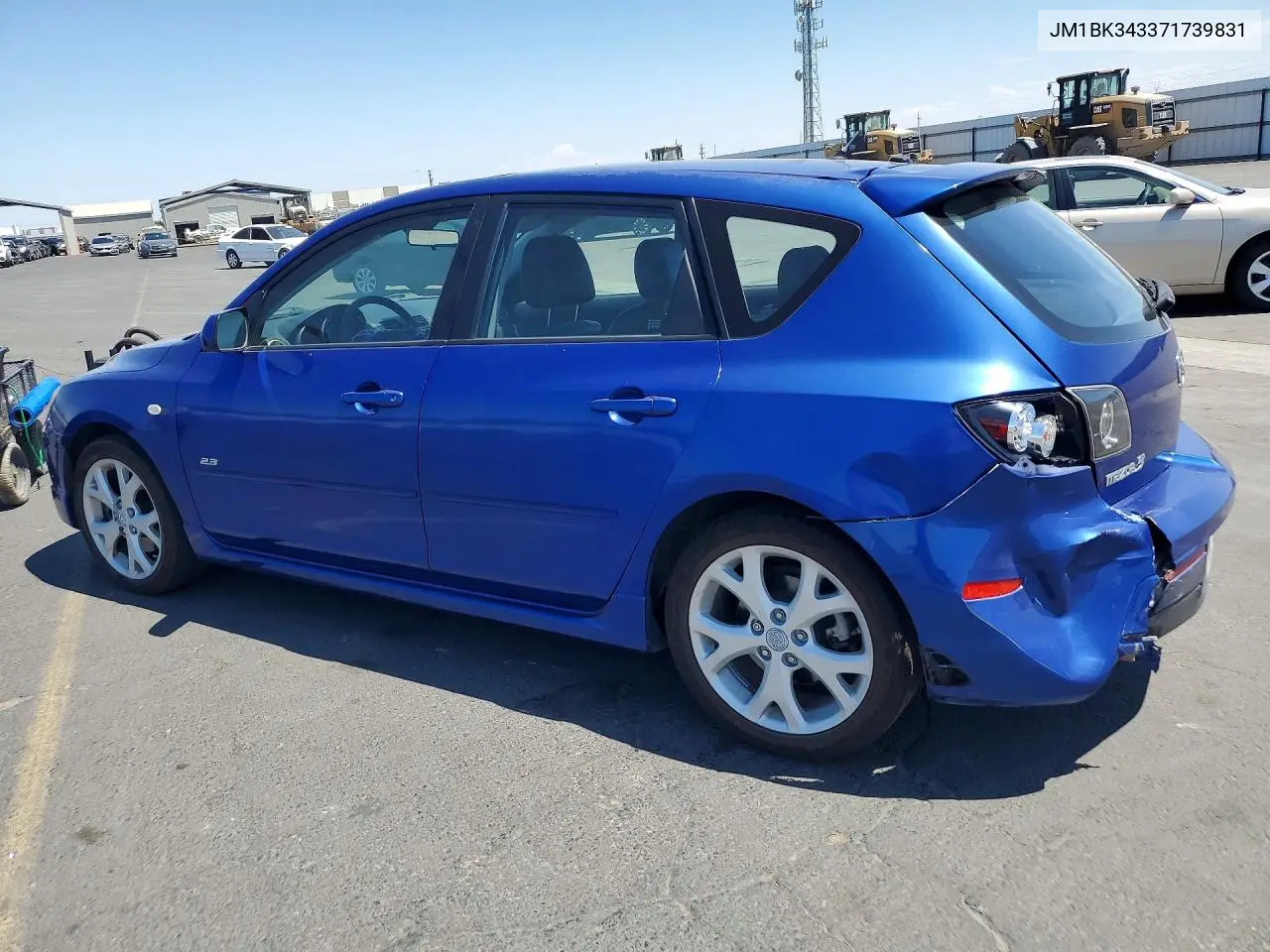 2007 Mazda 3 Hatchback VIN: JM1BK343371739831 Lot: 60056816