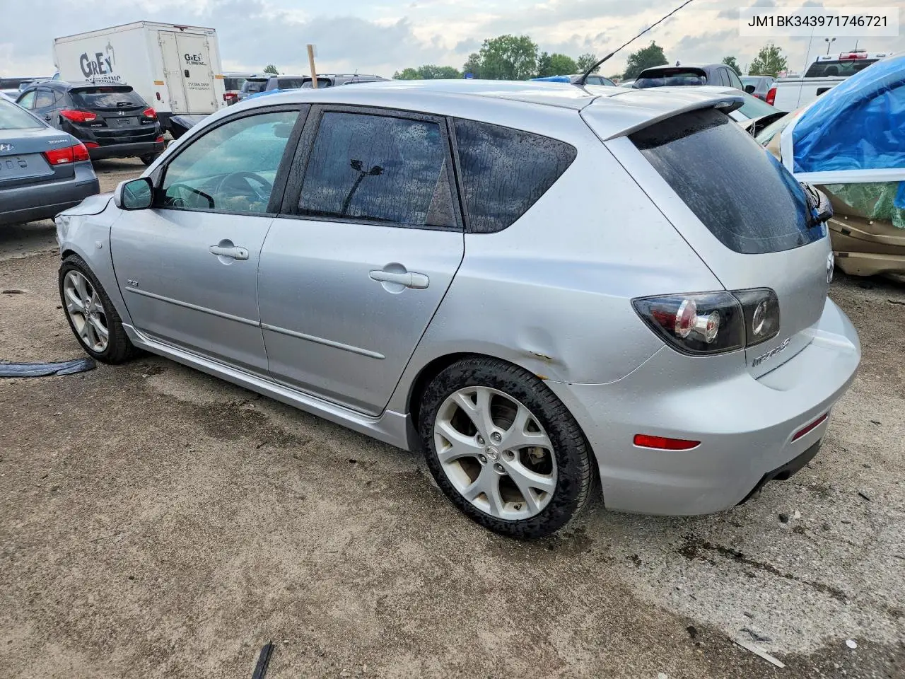 2007 Mazda 3 Hatchback VIN: JM1BK343971746721 Lot: 61589696