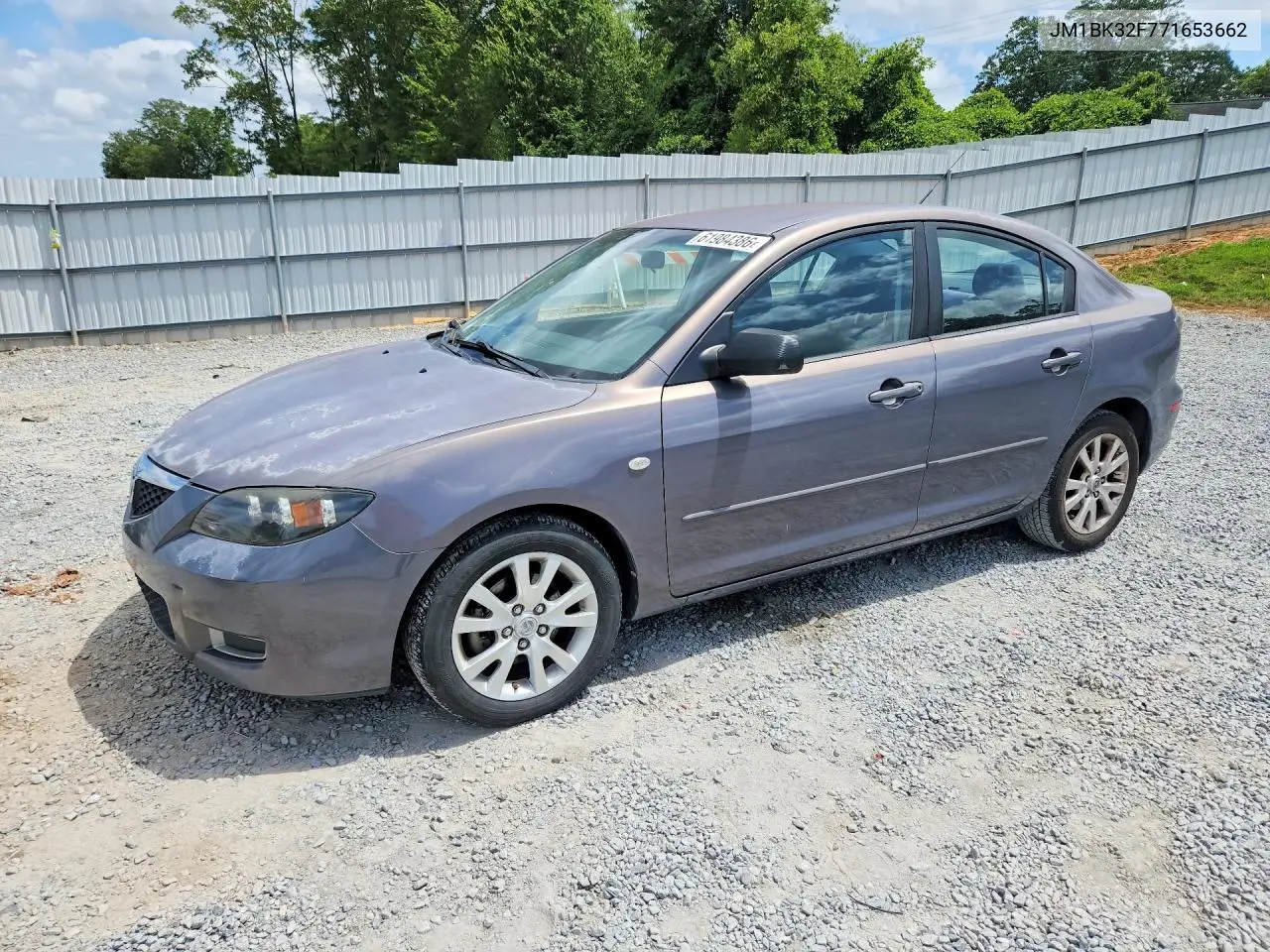 JM1BK32F771653662 2007 Mazda 3 I