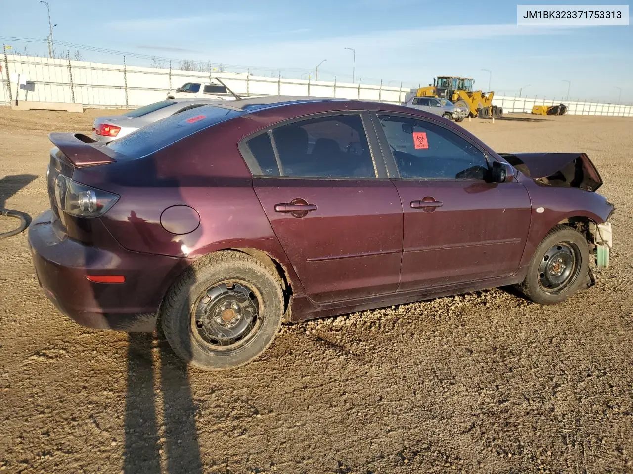 JM1BK323371753313 2007 Mazda 3 S