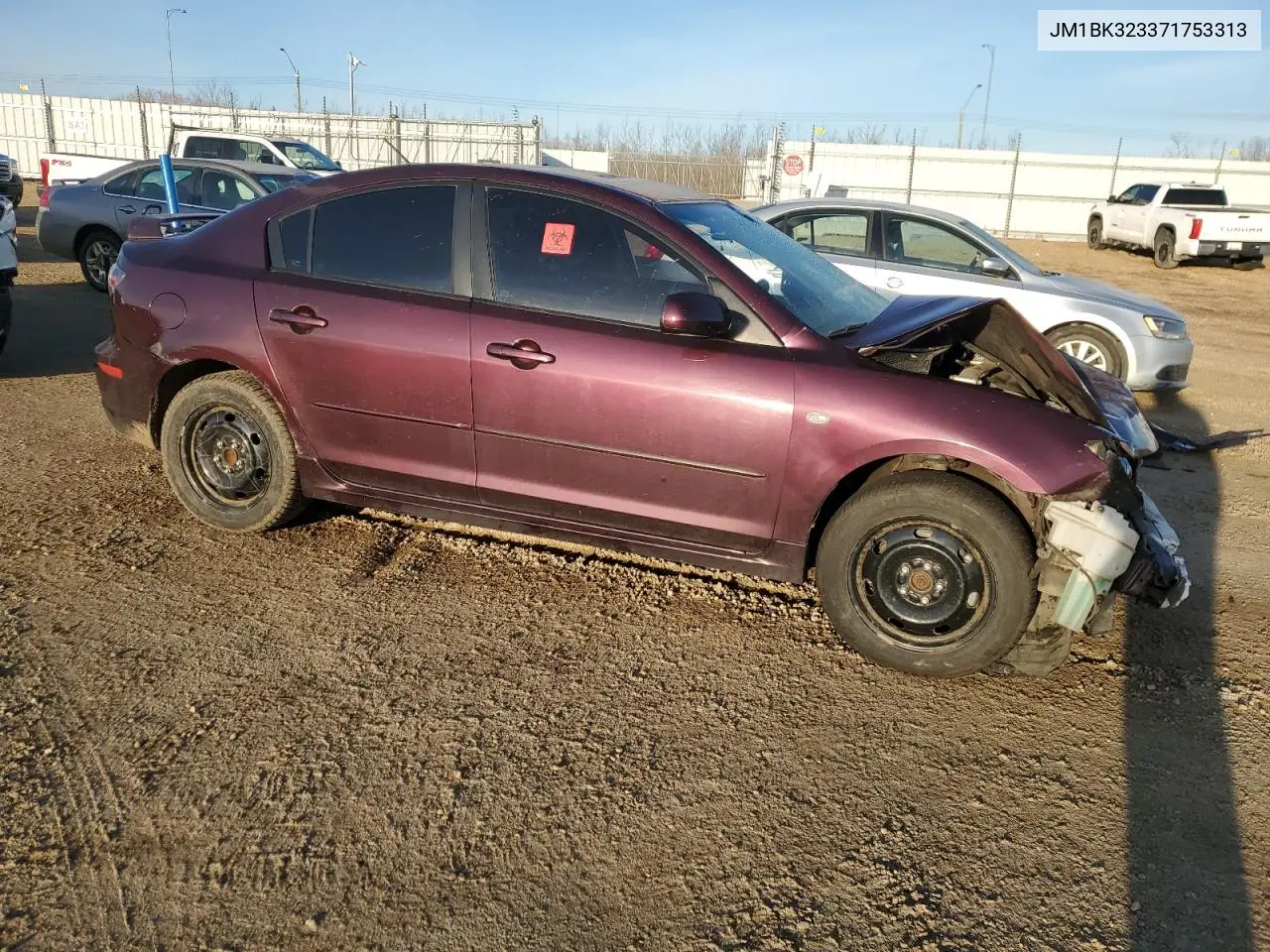 JM1BK323371753313 2007 Mazda 3 S