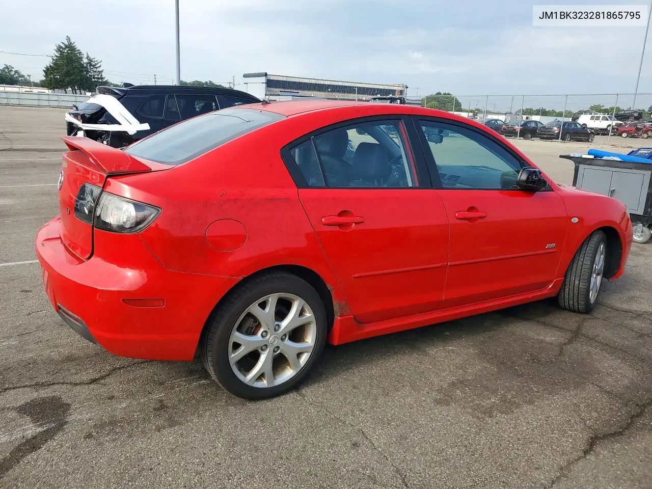 2008 Mazda 3 S VIN: JM1BK323281865795 Lot: 60076026