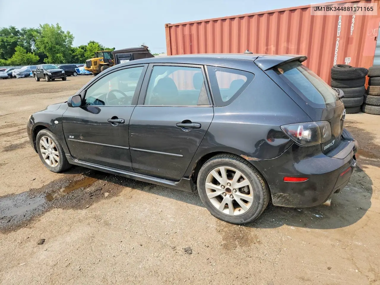 2008 Mazda 3 Hatchback VIN: JM1BK344881171165 Lot: 60403006