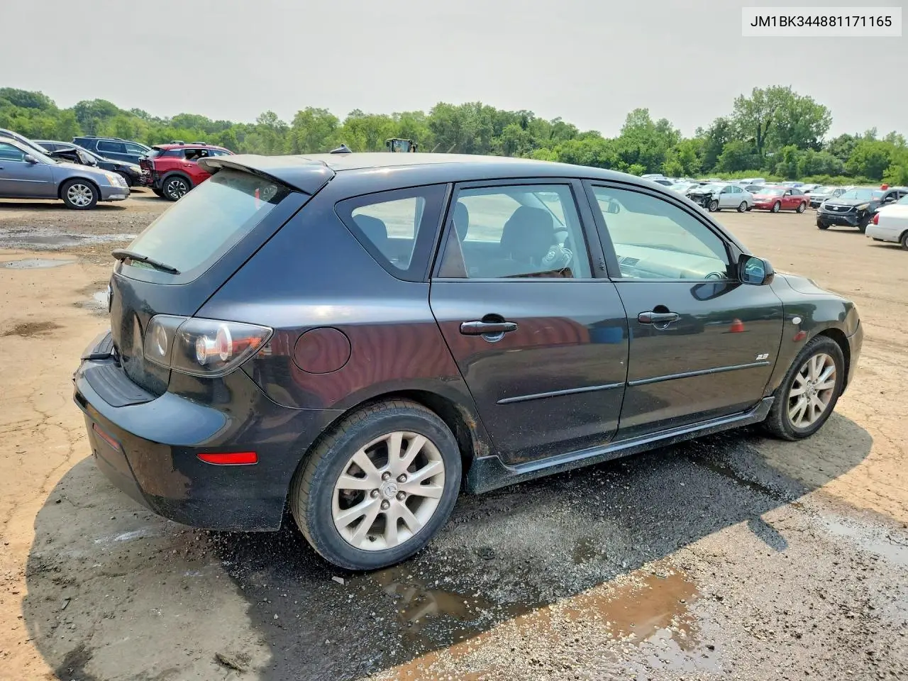 2008 Mazda 3 Hatchback VIN: JM1BK344881171165 Lot: 60403006