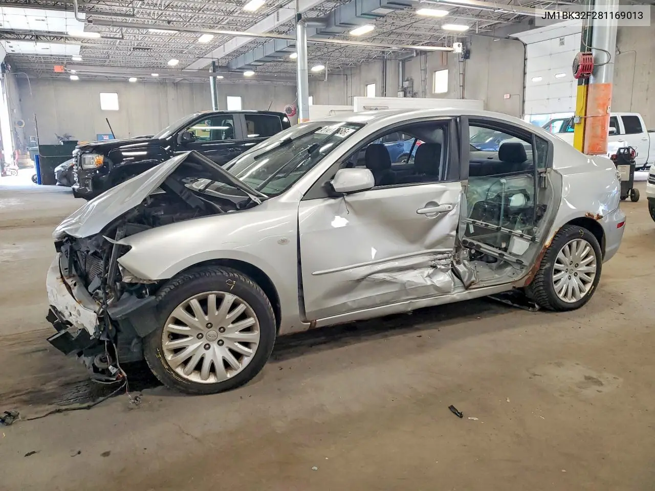 2008 Mazda 3 I VIN: JM1BK32F281169013 Lot: 61017886