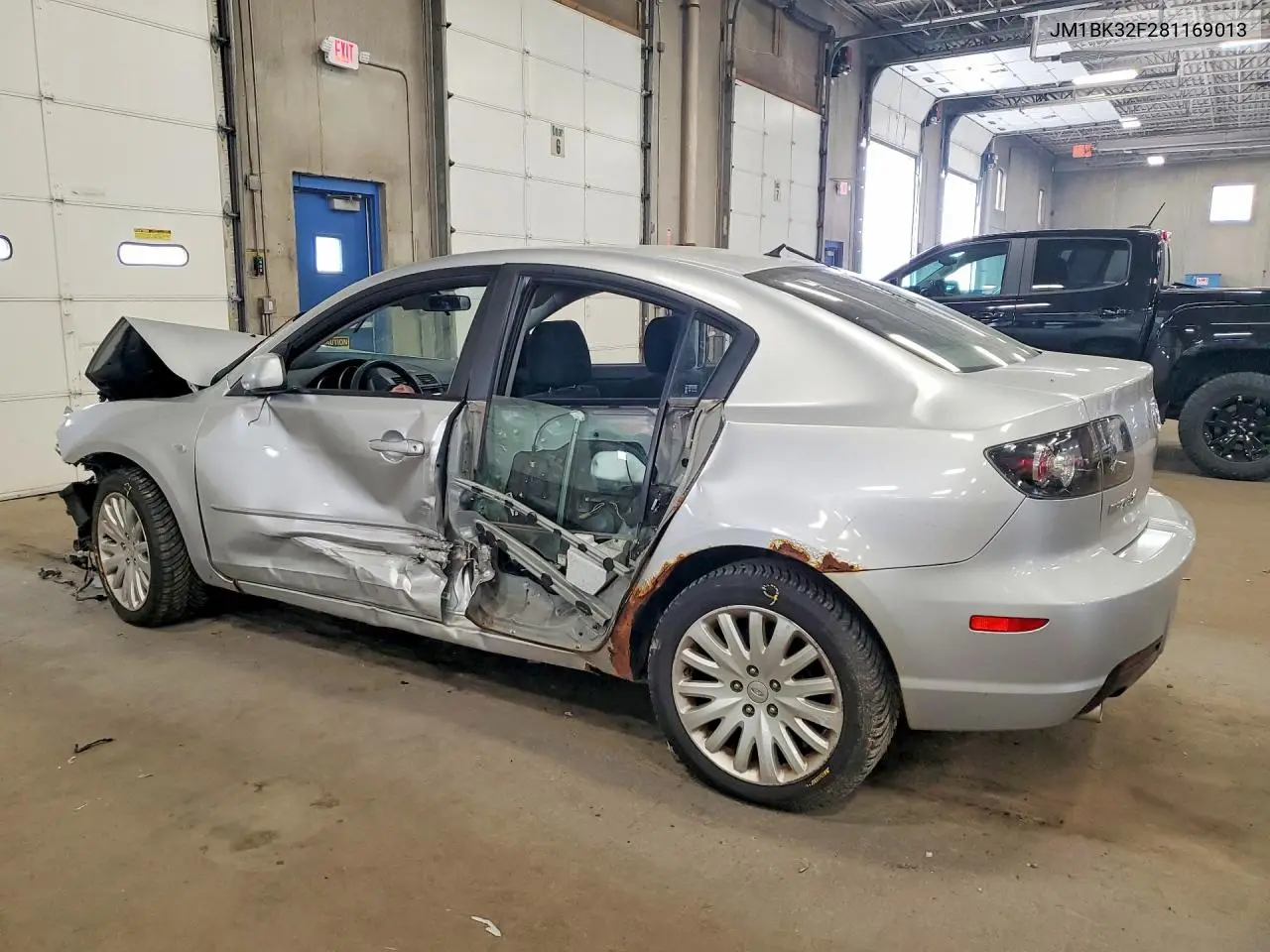 2008 Mazda 3 I VIN: JM1BK32F281169013 Lot: 61017886